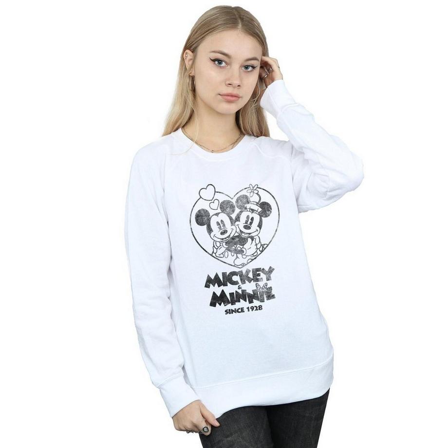 Disney Mickey Minnie Since 1928 Felpa  