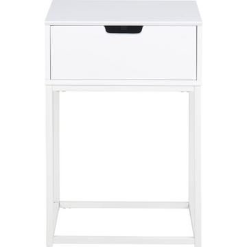 Table de nuit Myrta bois blanc