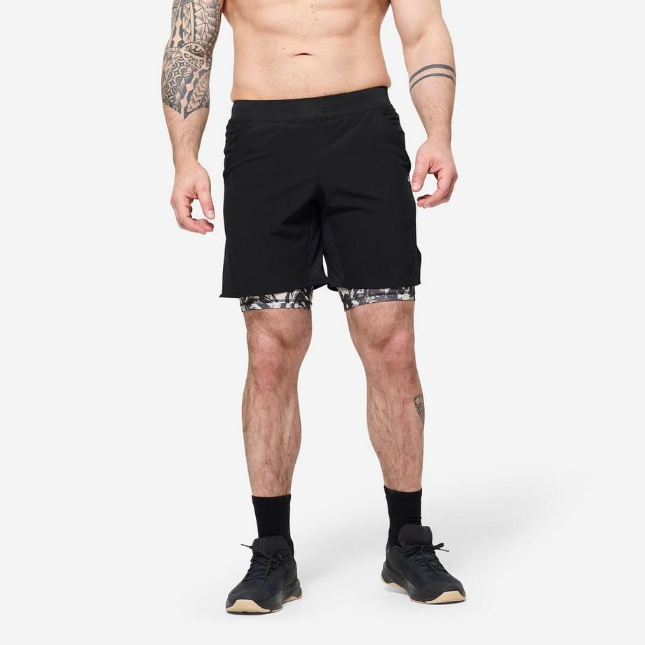 2-in-1 Shorts  atmungsaktiv