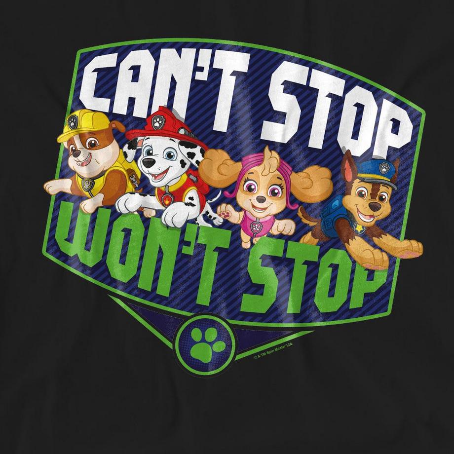 PAW PATROL Can't Stop Won't Stop T-Shirt  