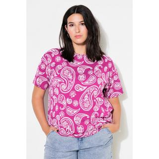 Studio Untold  T-shirt dal taglio oversize con stampa Paisley 