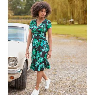 Joe Browns  Eisiges Winter-Jersey-Kleid mit Blumenmuster 