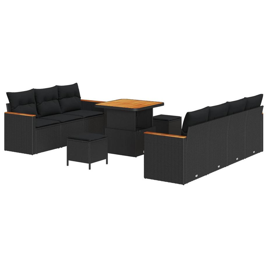 Set Divano da Giardino Polyrattan