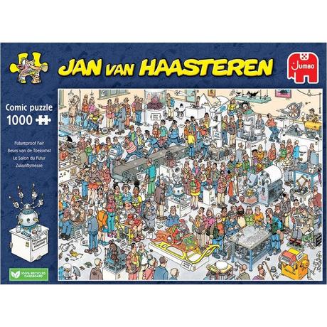 JUMBO  Jumbo Puzzle Jan van Haasteren Jahrmarkt der Zukunft 1000 Teile 