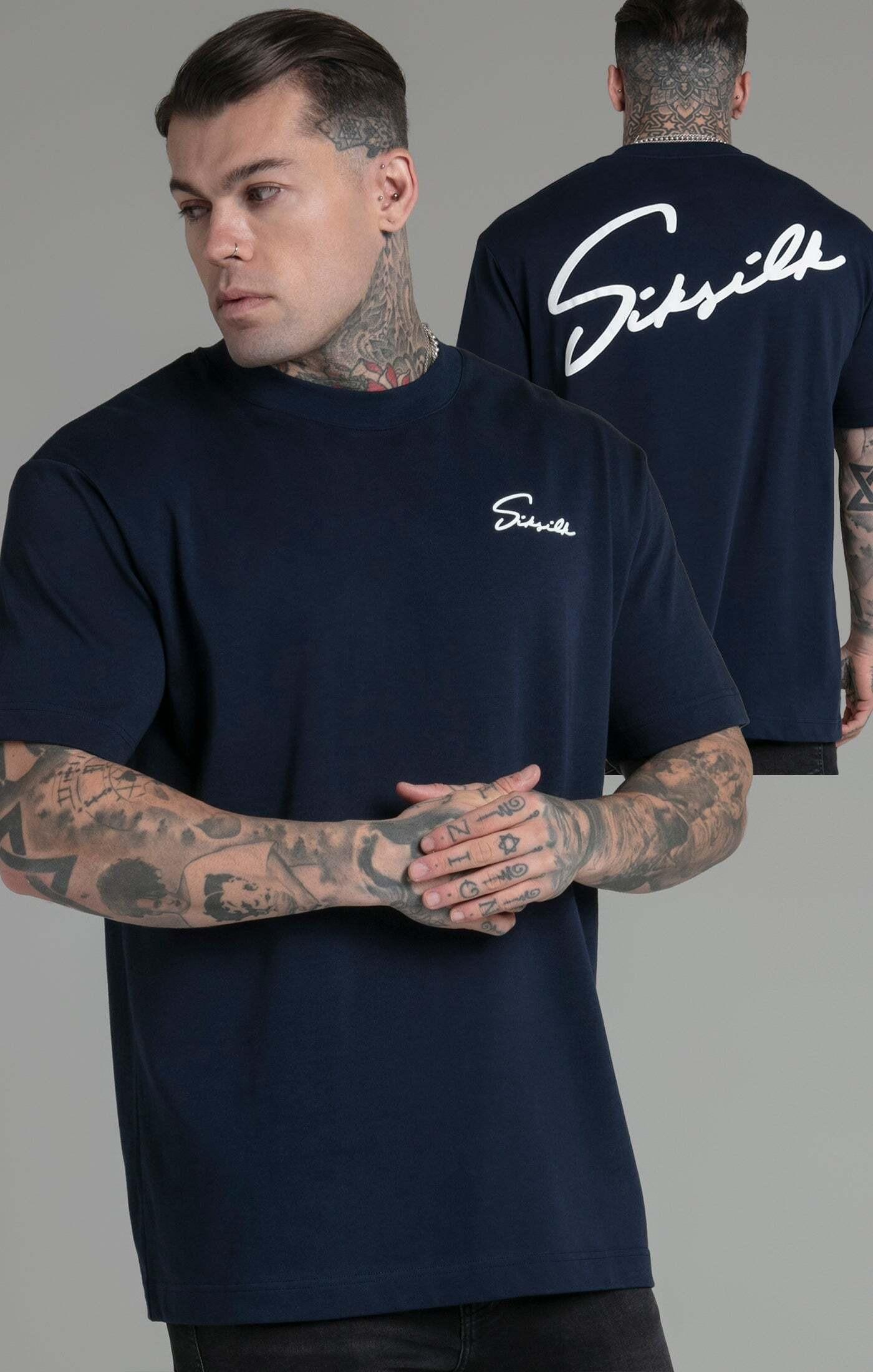 Sik Silk  T-Shirts Script T-Shirt 