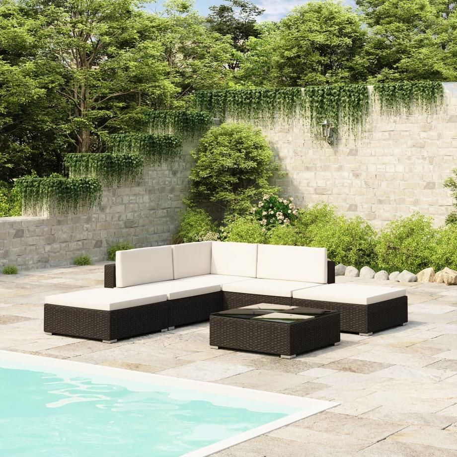 VidaXL Gartenmöbel set poly-rattan  