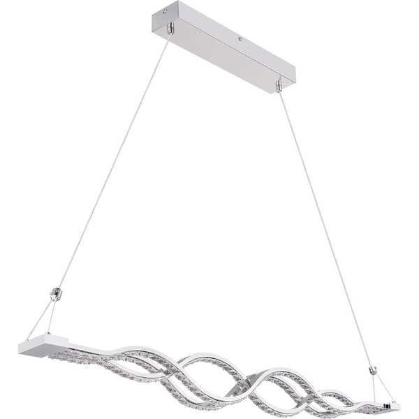 mutoni Lampada a sospensione Pilla cromata 1xLED  