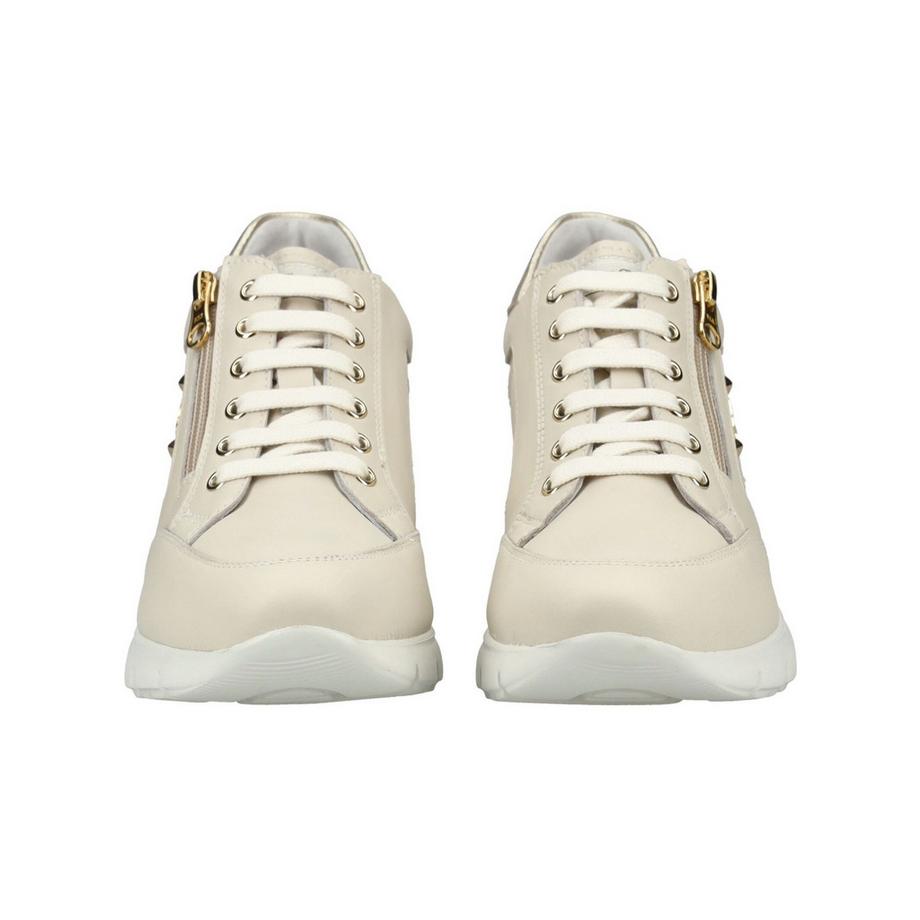 Nero Giardini Sneaker con Tacco a Zeppa e Cerniera Laterale  