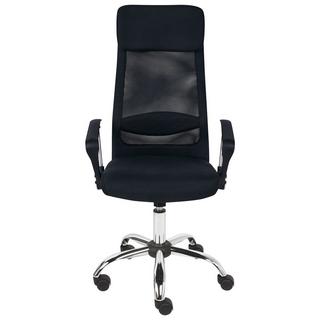 Beliani Bürostuhl aus Kunstleinen Minimalistisch PIONEER II  