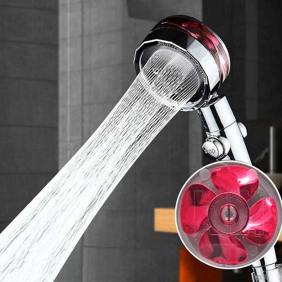 Northio Ugello Doccia con Elica - Rosso  