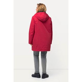 Ulla Popken  Veste outdoor HYPRAR, tissu imperméable, fermeture à glissière à double sens 