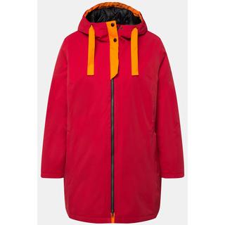 Ulla Popken  Veste outdoor HYPRAR, tissu imperméable, fermeture à glissière à double sens 