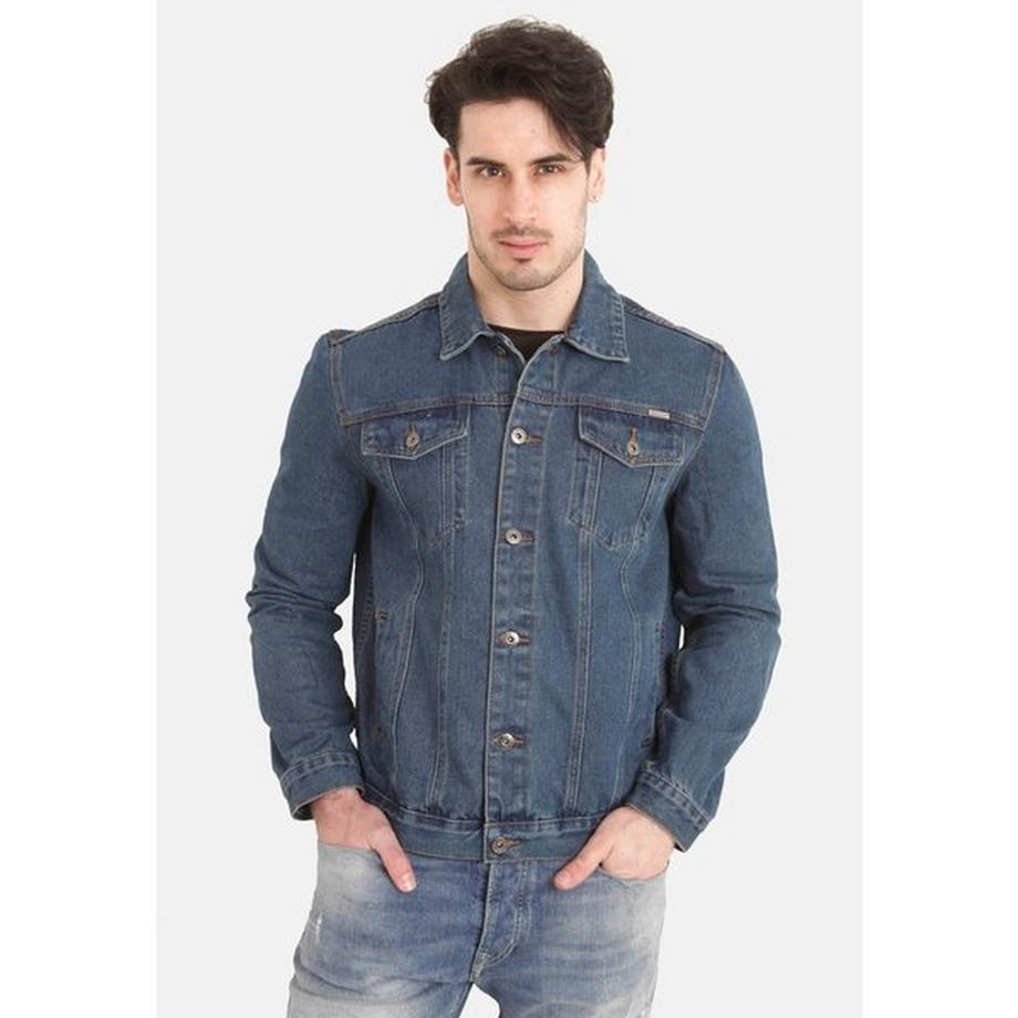 Duke Kingsize Veste en Jean Style Western Trucker  