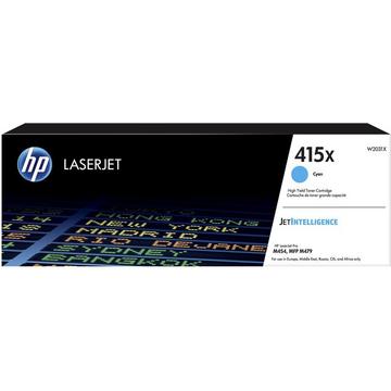 HP Toner-Modul 415X cyan W2031X CLJ Pro M454/MFP M479 6000 S.
