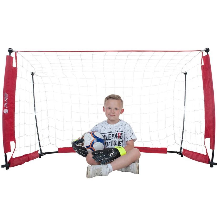 Pure2Improve  Fussball Goal faltbar 152 x 91 cm 