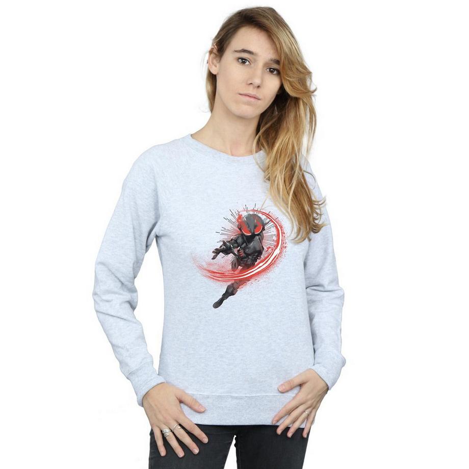 DC COMICS Aquaman Black Manta Felpa Stampata  