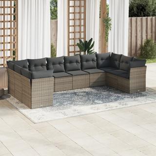 VidaXL Garten sofagarnitur poly-rattan  