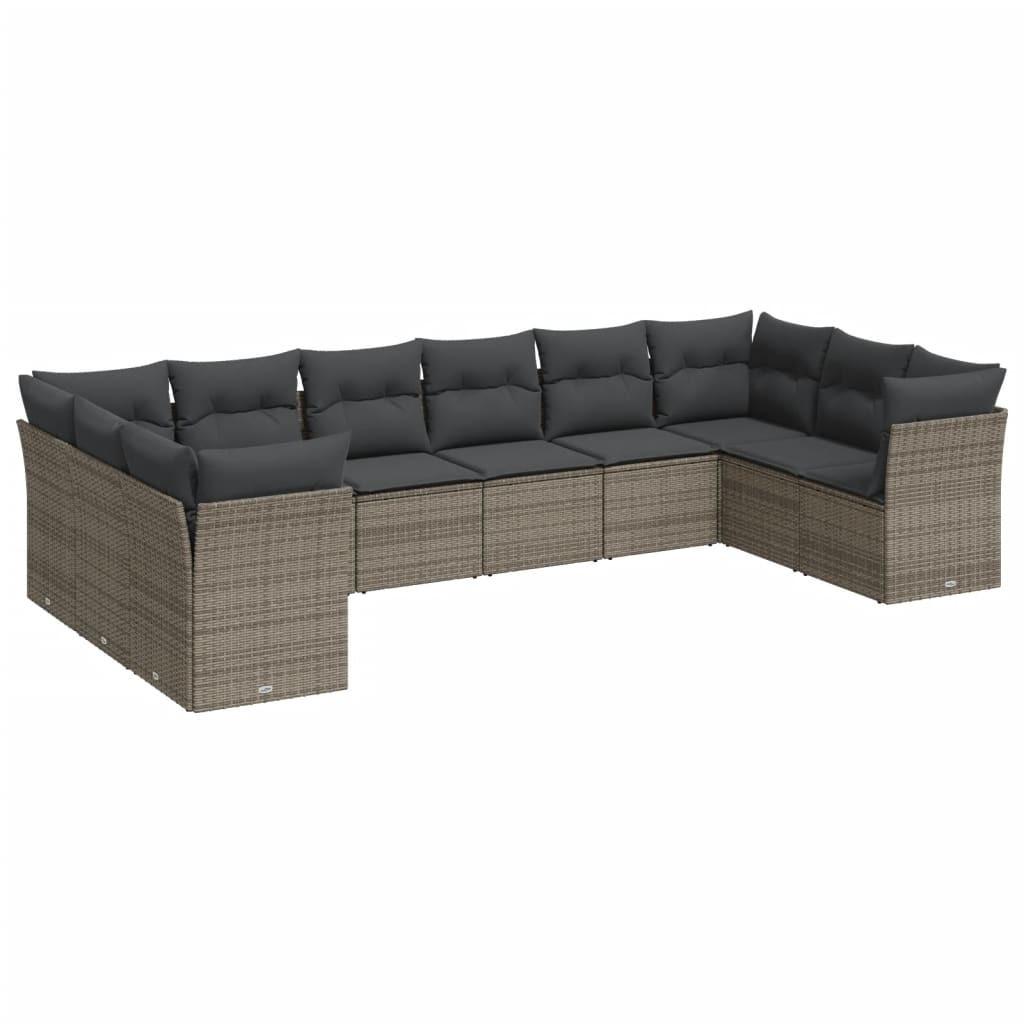 VidaXL Garten sofagarnitur poly-rattan  