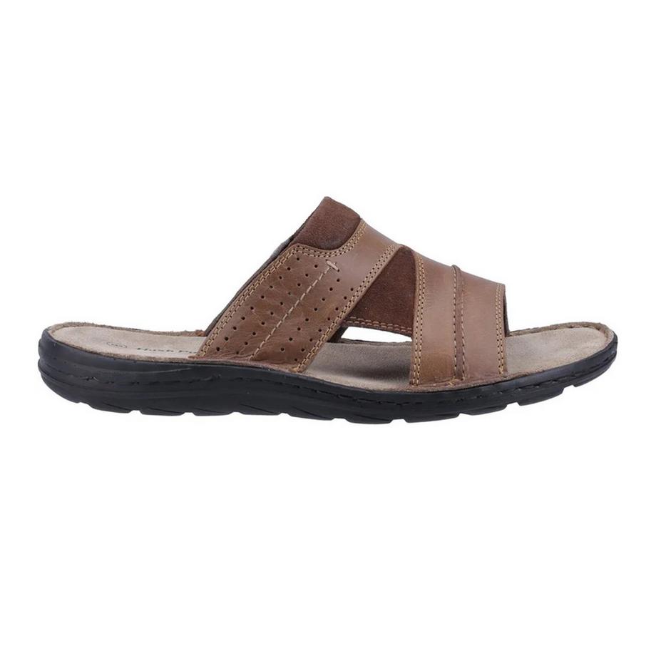 Hush Puppies Archer Mules in pelle  