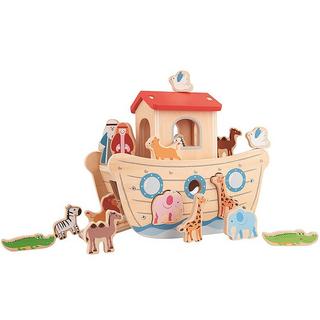 Spielba Holzspielwaren  Arche Noah (15Teile) 