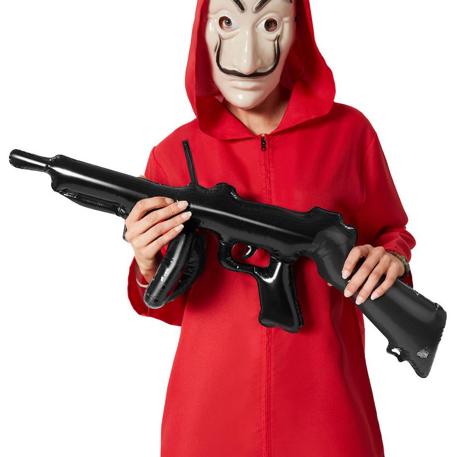 Tectake  Costume unisex Rapinatore di banca mascherato 