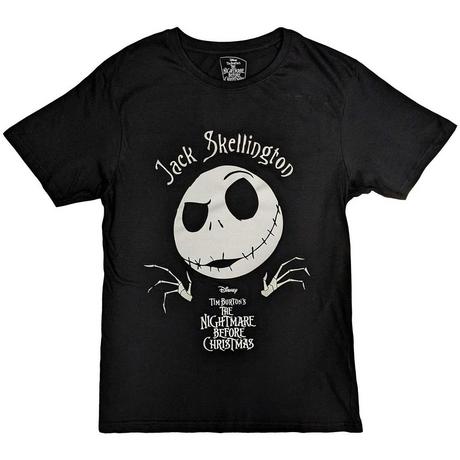 Nightmare Before Christmas Verziertes Jack Skellington T-Shirt  