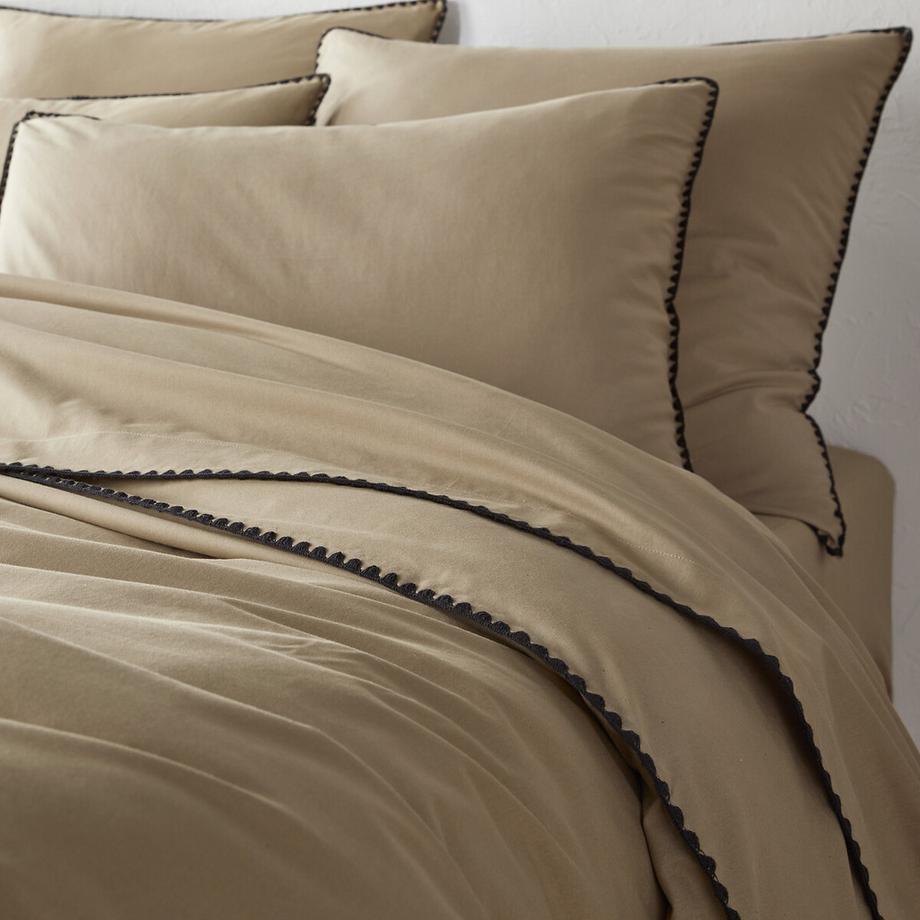 La Redoute Intérieurs Housse de couette Merida en coton prélavé  