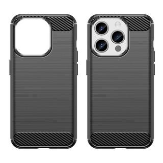 Cover-Discount  iPhone 15 Pro Max - Coque métal Look carbone 