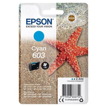 EPSON Tintenpatrone 603 cyan T03U24010 XP-2100 130 Seiten