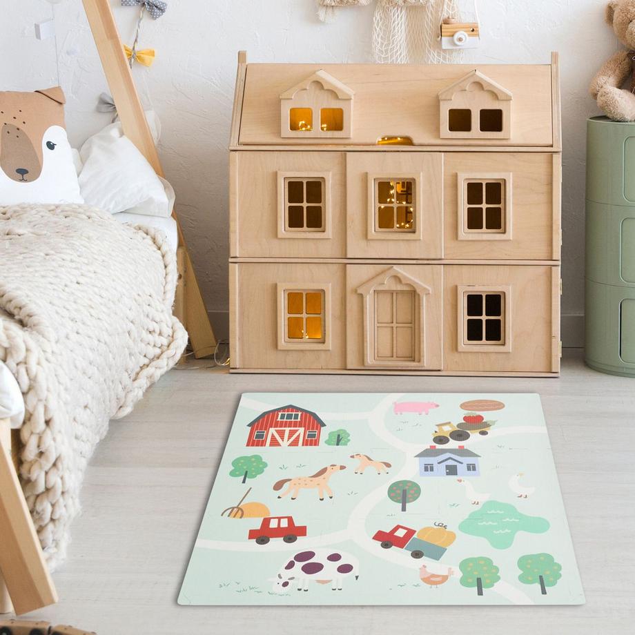 B2X Puzzlematte Bauernhof  