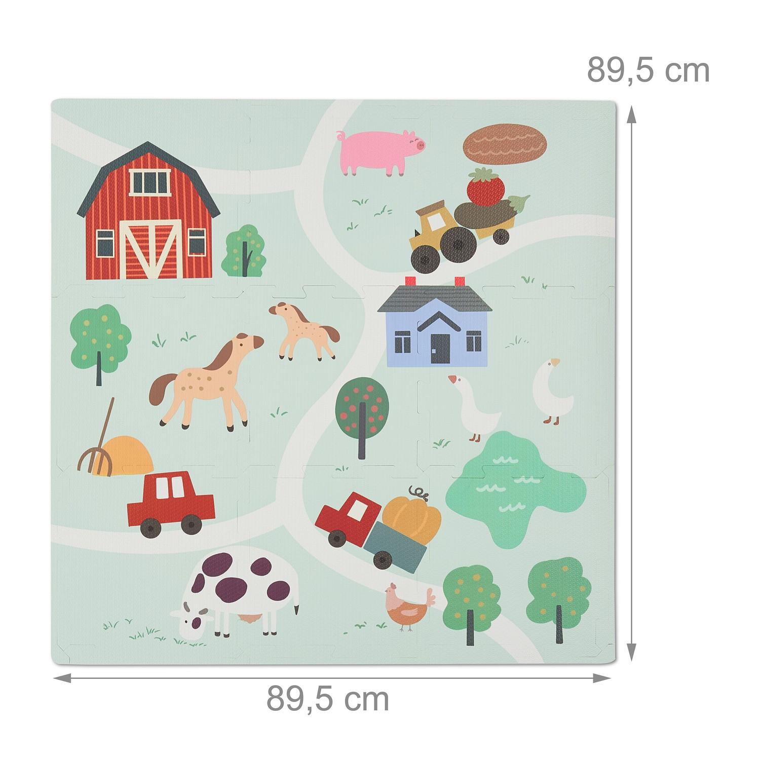 B2X Puzzlematte Bauernhof  