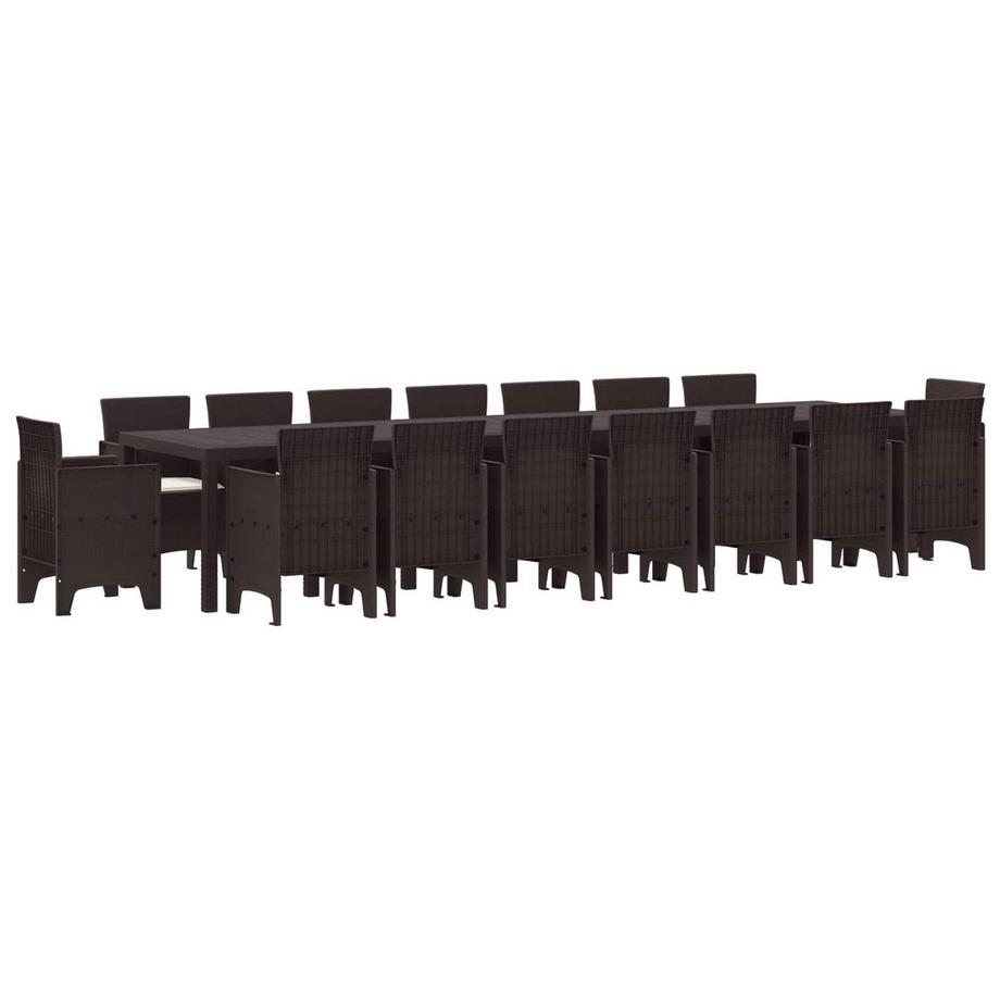 Mobilier de jardin polypropylène