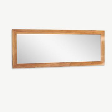Spiegel aus massivem Teak 160x60 cm Tona