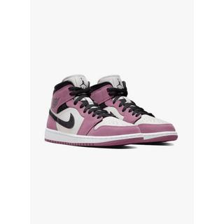 NIKE  Air Jordan 1 Mid Light Mulberry 