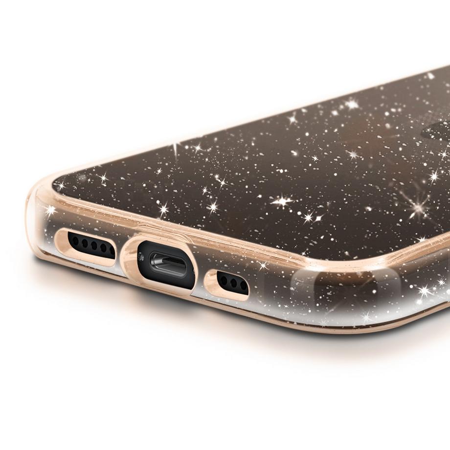 Avizar  Coque Paillette Or iPhone 16e 