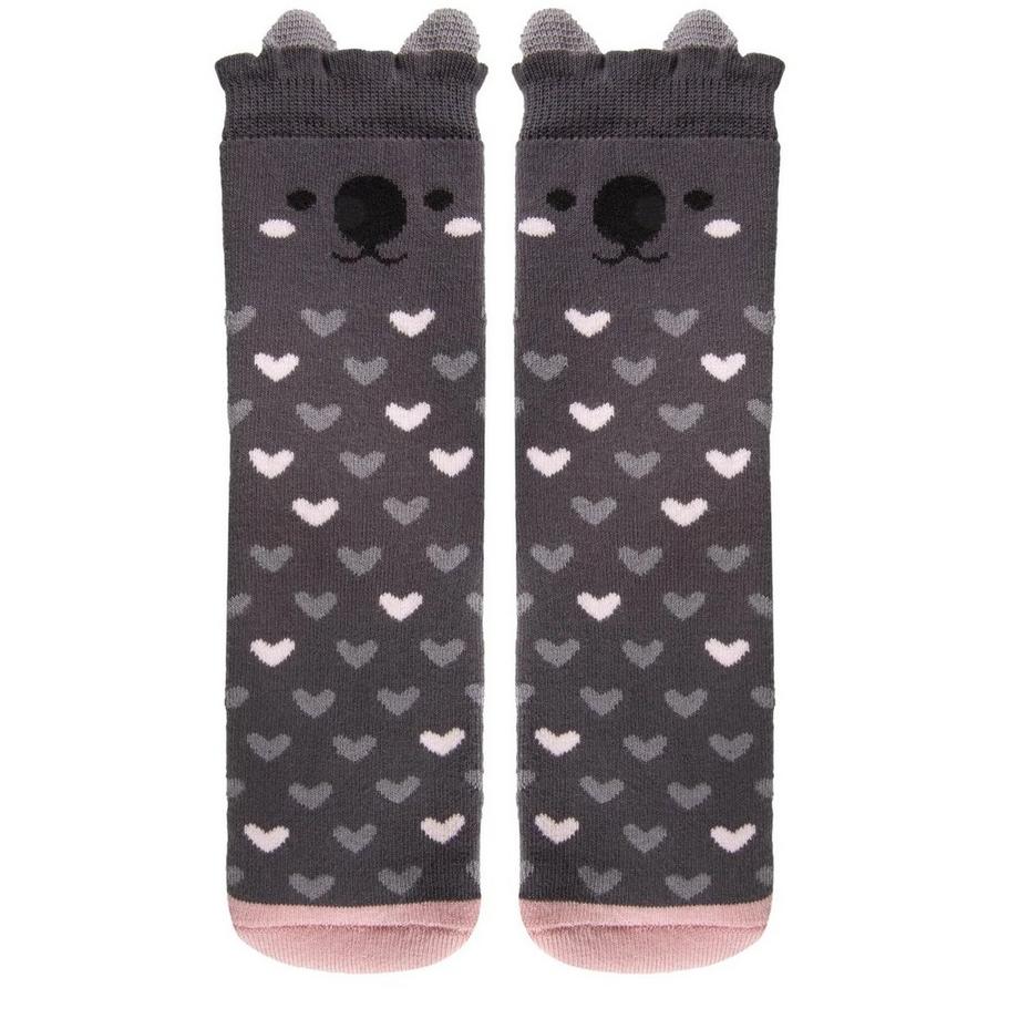 isotoner Koala Halbhohe Antirutsch Socken  