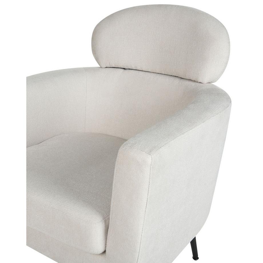 Beliani Sessel aus Stoff Retro SOBY  