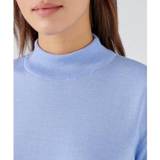 Damart  Pullover aus reiner Merinowolle mit Stehkragen. 