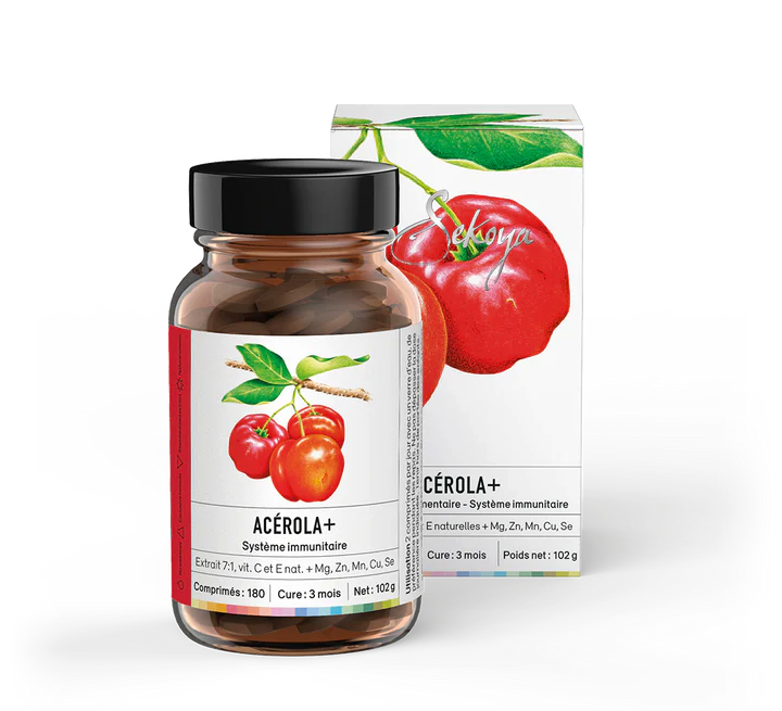Sekoya Swiss  Sekoya Swiss - Acérola+ | Vitamine C naturelle 