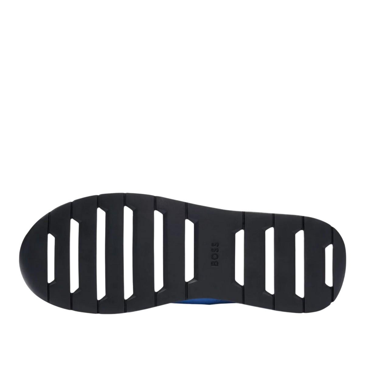 BOSS  Sneaker Titanium, WildlederPanel 