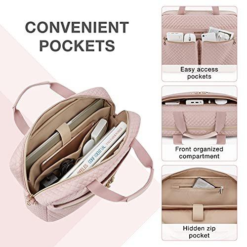 Only-bags.store  Laptoptasche, 15,6 Zoll Aktentasche, große Laptoptasche, Computertasche, Büro, Reise, Business, 