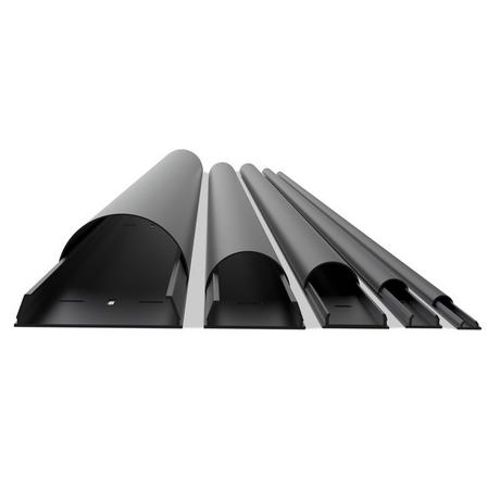 Multibrackets  1288 Kabelschutz Kabelmanagement Schwarz 