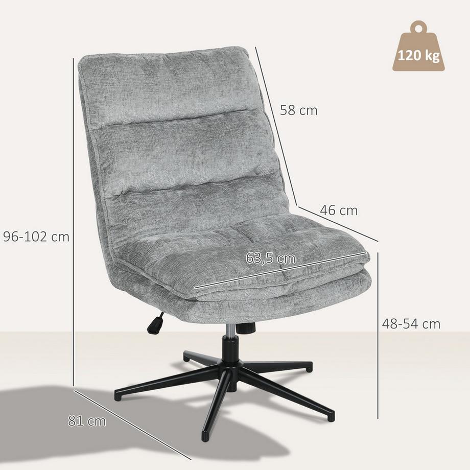 HOMCOM chaise de bureau  