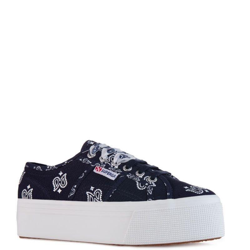 SUPERGA  baskets 2790 - cots bandanasilk 