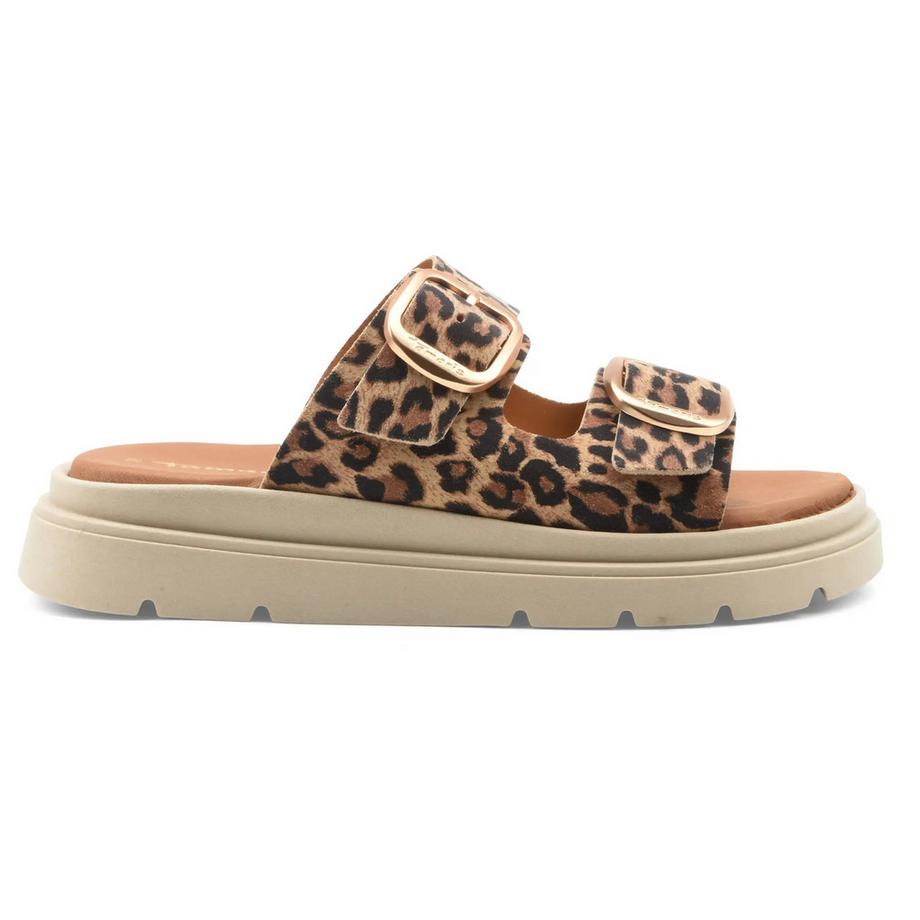 Tamaris Mules Milia Stampa Leopardo  