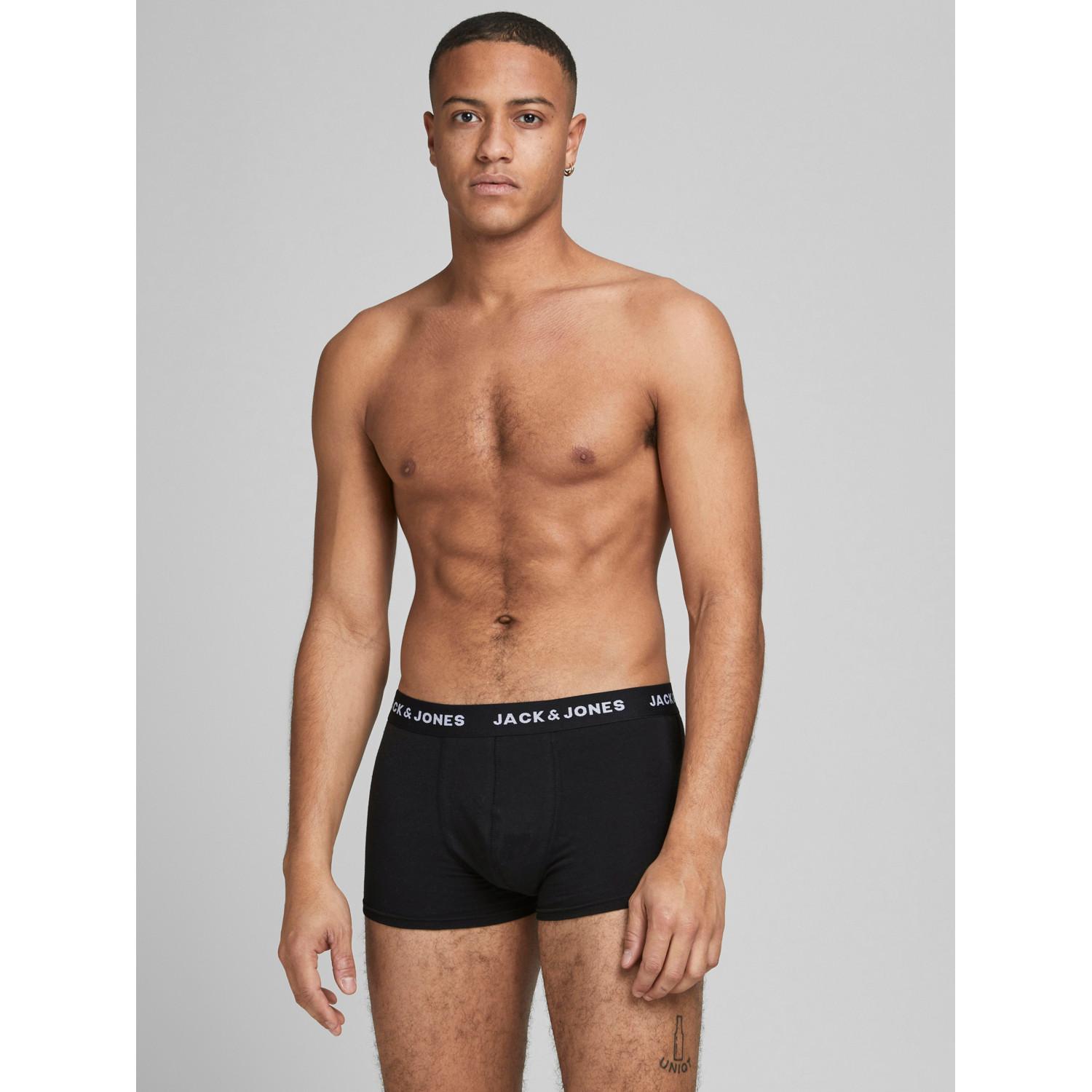 JACK & JONES JACSOLID Boxer Stretch Lot de 10  