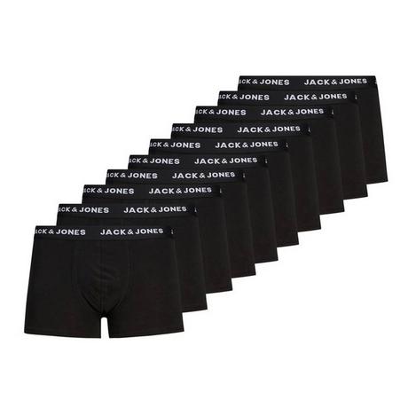 JACK & JONES JACSOLID Stretch Boxershorts 10er Pack  