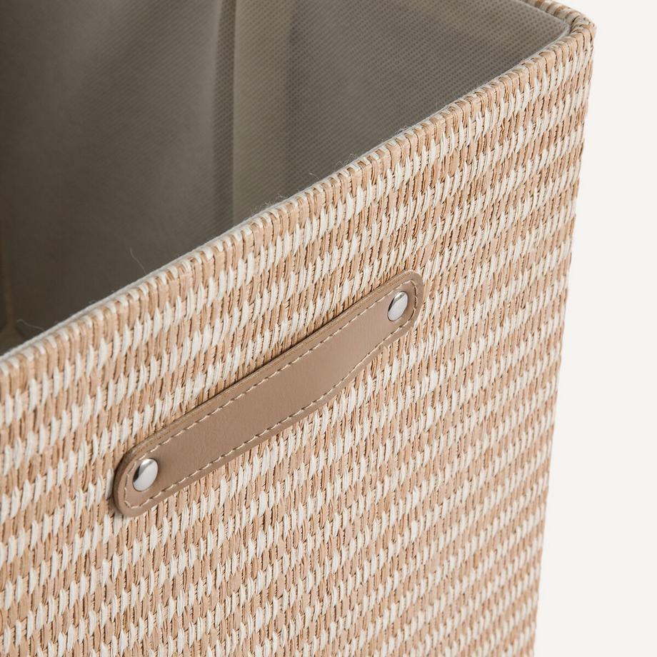 La Redoute Intérieurs Würfelförmiger Korb aus geflochtenem Papier  