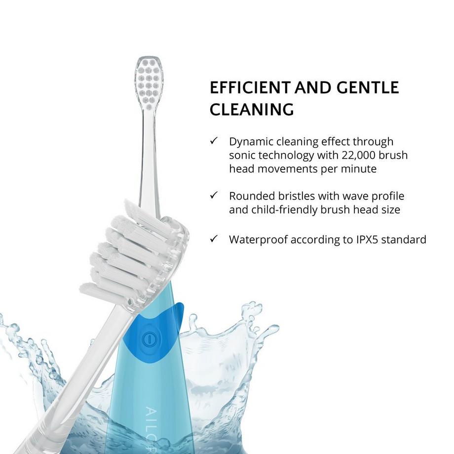AILORIA BUBBLE BRUSH Spazzolino da denti sonico per bambini  