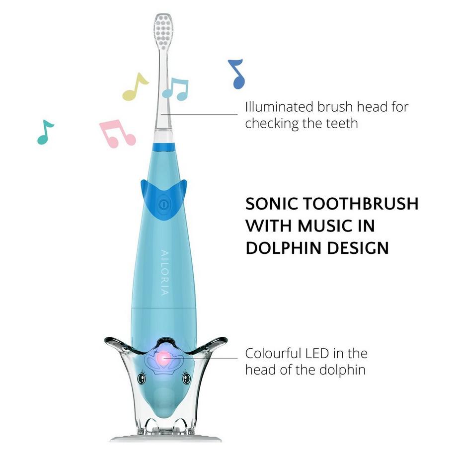 AILORIA BUBBLE BRUSH Spazzolino da denti sonico per bambini  